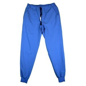FIGS Technical Collection Men’s M Blue Jogger Scrub Pants Medical Tansen
